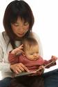 GSC Mom reading w/baby