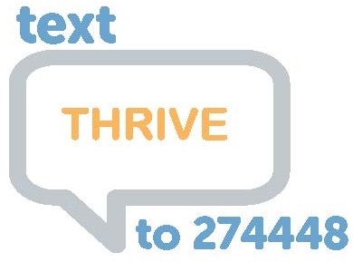 text THRIVE to 274448